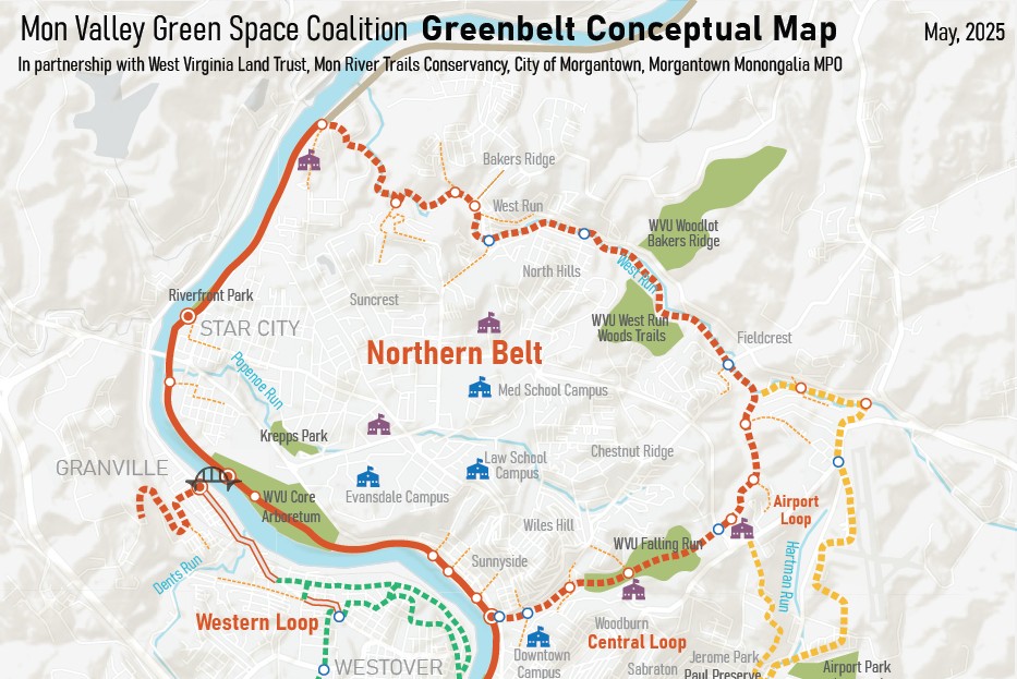 Mon Commission offers support for Morgantown Greenbelt concept